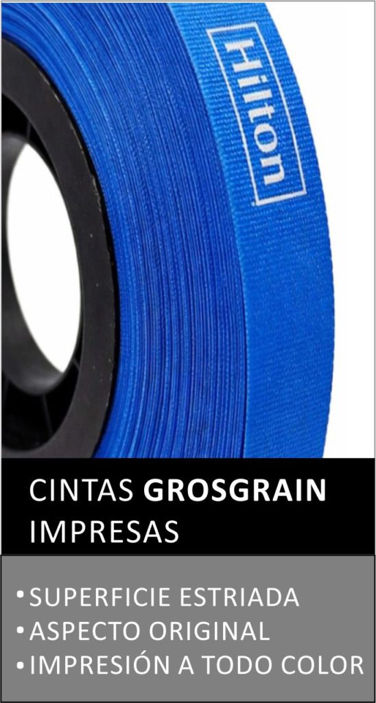 Cintas publicitarias GROSGRAIN