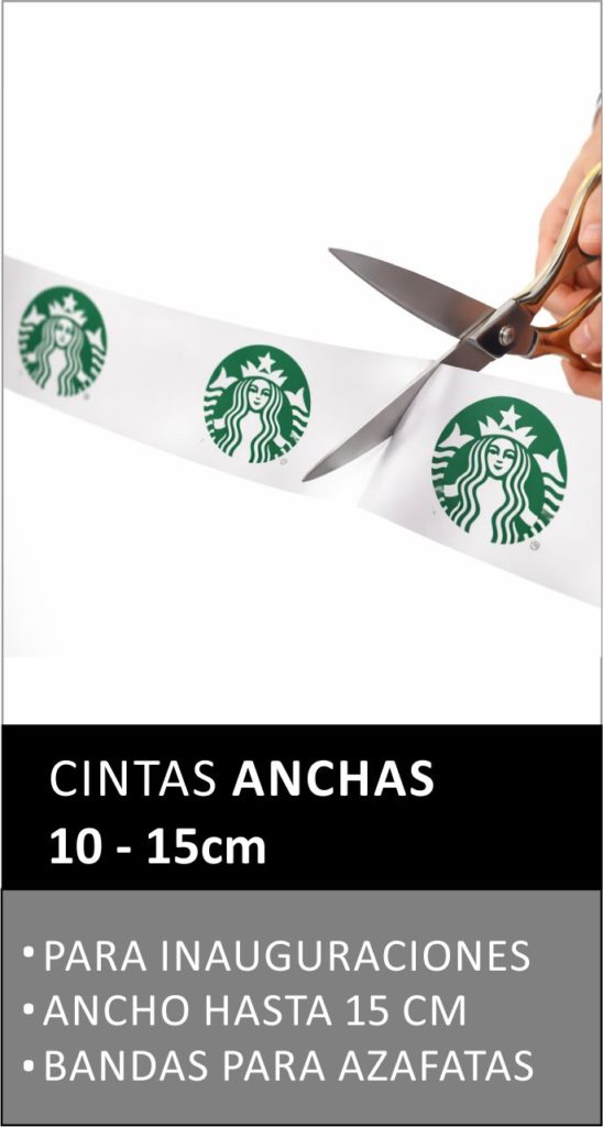 Cintas para inauguracion - Espana